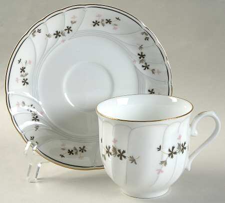 Monaco Flat Cup & Saucer Set
