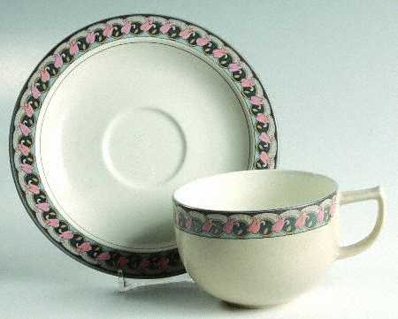 Monaco Flat Cup & Saucer Set