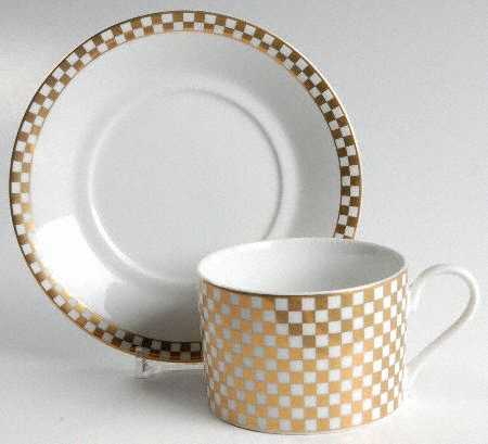 Monaco Flat Cup & Saucer Set