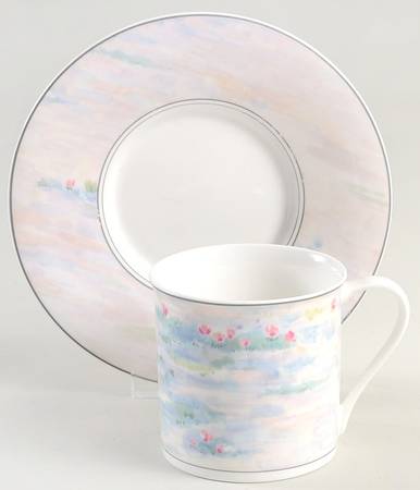 Flat Cup & Saucer Set