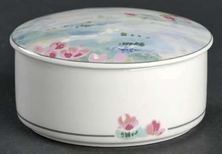 Monet 3" Round Box & Lid