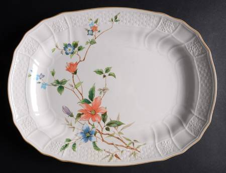 Monique 15" Oval Serving Platter