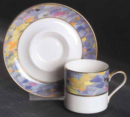 Montmartre Flat Demitasse Cup & Saucer Set