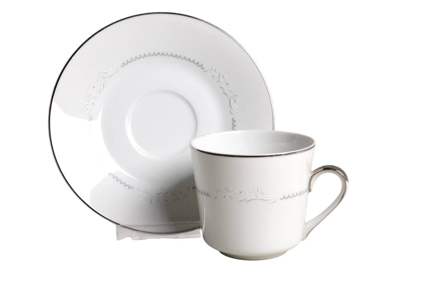 Moonlight Flat Cup & Saucer Set