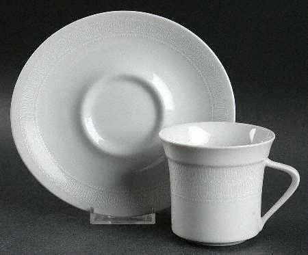 Moonlite Flat Cup & Saucer Set