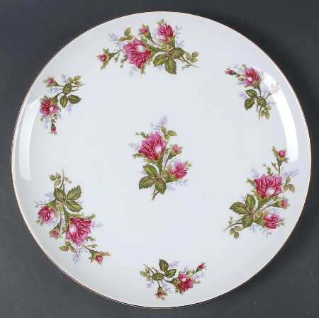 Moss Rose 11" Chop Plate (Round Platter)