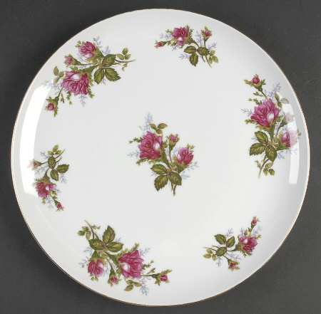 Moss Rose 12" Chop Plate (Round Platter)