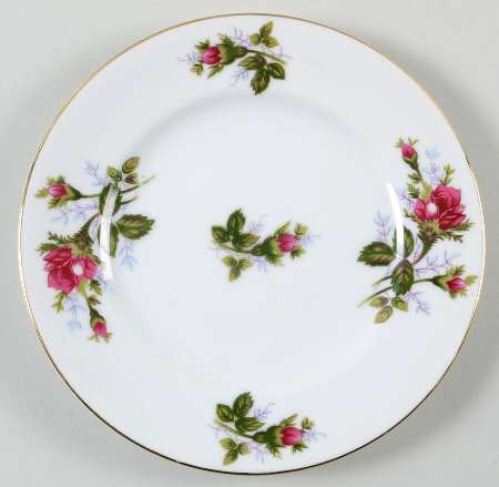 Moss Rose Bread & Butter Plate