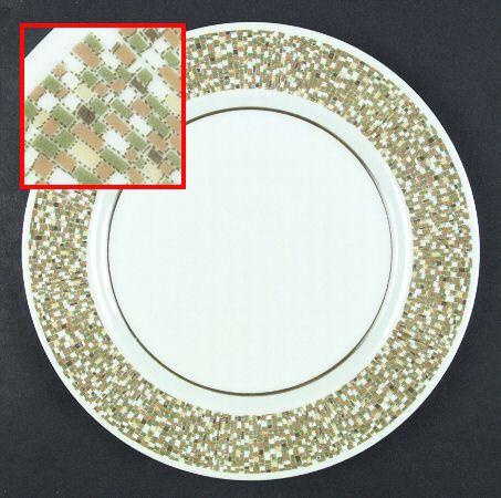 Mosaic Dinner Plate
