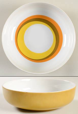 Morning Sun 8" Round Vegetable Bowl