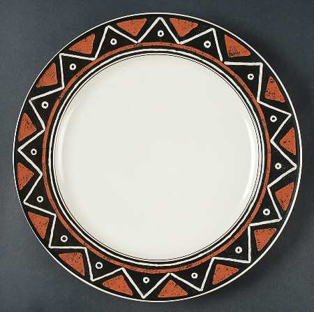Mozambique 12" Chop Plate (Round Platter)