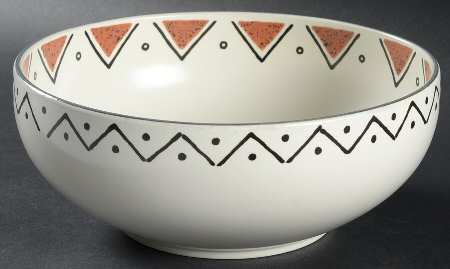 Mozambique 8" Round Vegetable Bowl