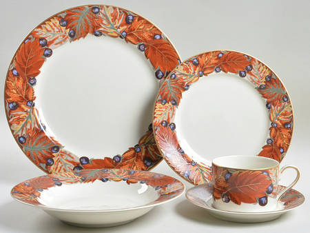 Mystic Fruit 5 Piece Place Setting