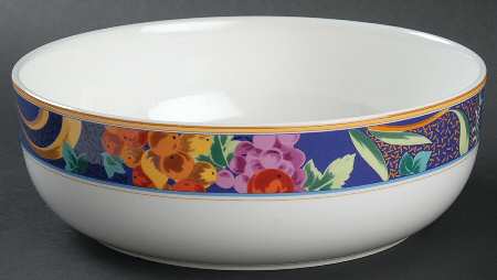 Mystical Garden 8" Round Vegetable Bowl