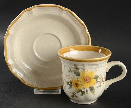 My Lady Flat Cup & Saucer Set