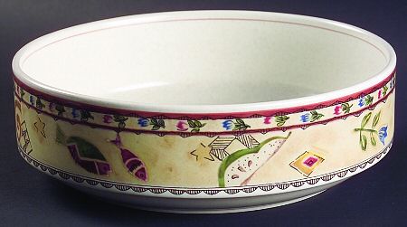 Mystic Melody 8" Round Vegetable Bowl
