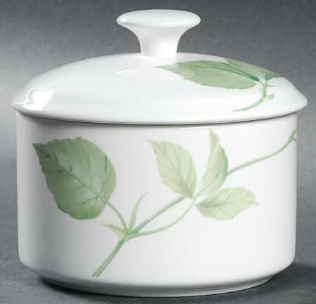 Natural Beauty Sugar Bowl & Lid