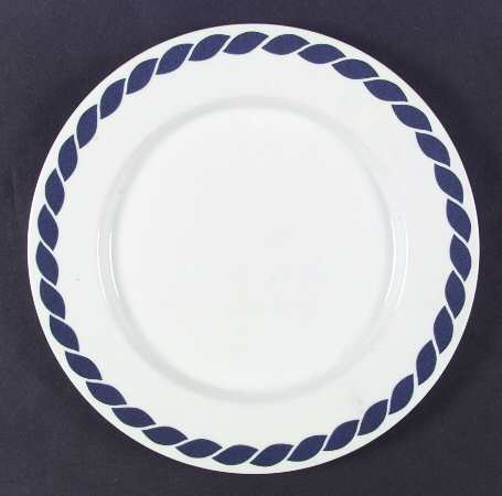 Nautilus Blue Dinner Plate