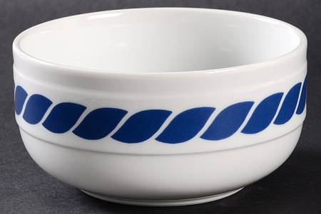 Nautilus Blue Coupe Cereal Bowl