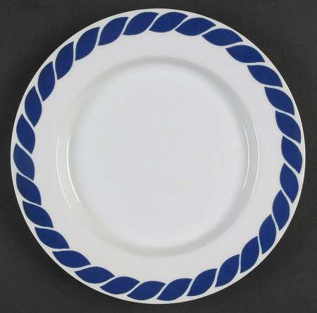 Nautilus Blue Salad Plate