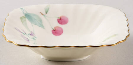 Nature's Garden Square Candy Dish