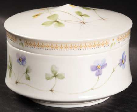 Nature's Garden Sugar Bowl & Lid