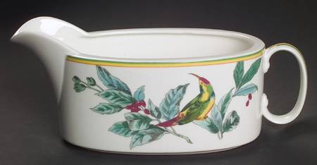 Nature's Harmony (Bird & Flowers) Gravy Boat