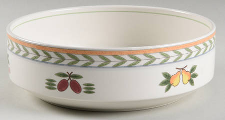 Nature's Harvest 8" Round Vegetable Bowl