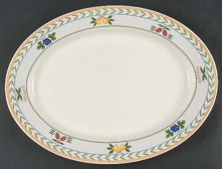 Nature's Harvest 15" Oval Serving Platter
