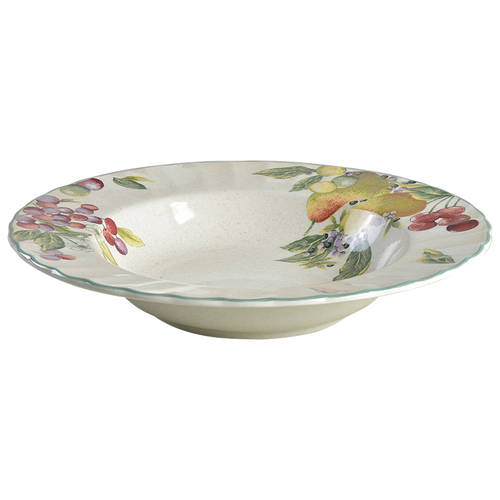 Nature's Image Large Rim Soup Bowl
