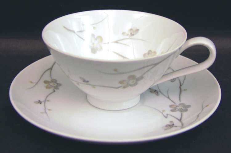 Nara Flat Cup & Saucer Set