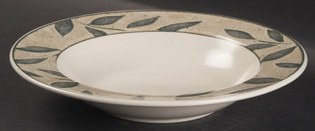 Nature's Song Large Rim Soup Bowl
