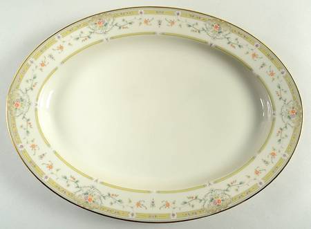 Natalie 14" Oval Serving Platter