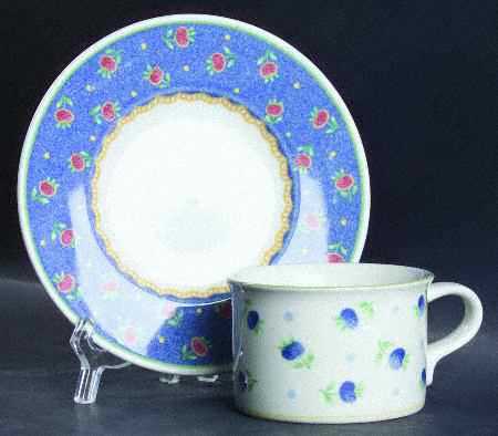 Navarro Flat Cup & Saucer Set