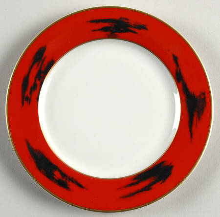 Negora Red Bread & Butter Plate