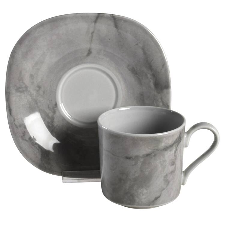 New Marbella Flat Cup & Saucer Set