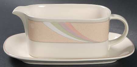 New Tempo Gravy Boat & Underplate (Relish/Butter)