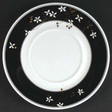 Night Blossoms Underplate for Gravy Boat