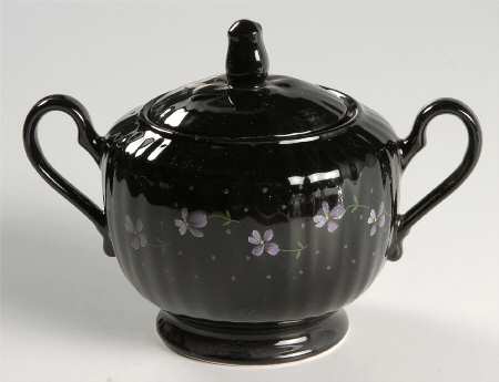 Nightshades Sugar Bowl & Lid