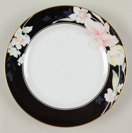 Night Orchid Salad Plate by Mikasa
