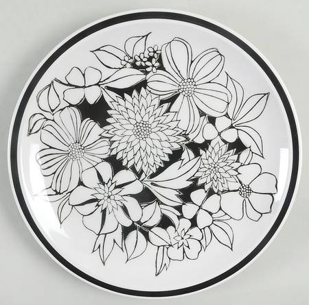 Nocturne Salad Plate