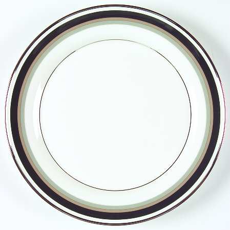 Noir Salad Plate