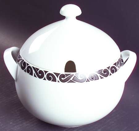 Noir Tureen &  Lid