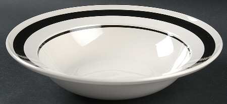 Noir 10" Round Vegetable Bowl