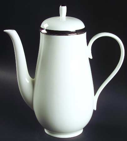 Noir Platinum Coffee Pot & Lid