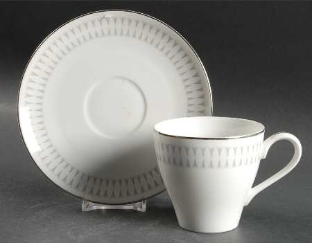 Nordica Flat Cup & Saucer Set