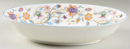 Nosegay 10" Oval Vegetable Bowl