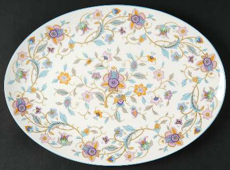Nosegay 14" Oval Serving Platter