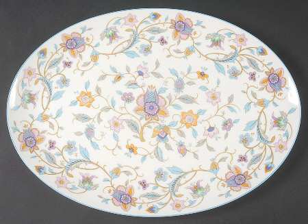 Nosegay 15" Oval Serving Platter