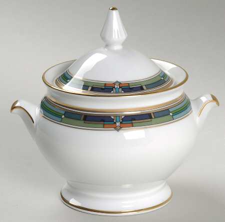 Nottingham Sugar Bowl & Lid